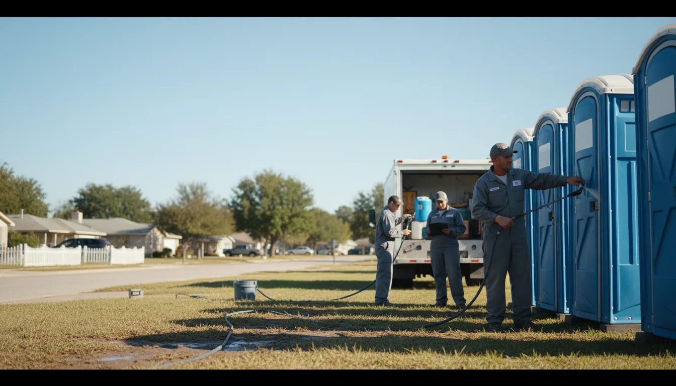 Long-Term Portable Toilet Rental in Manchester, TN near me